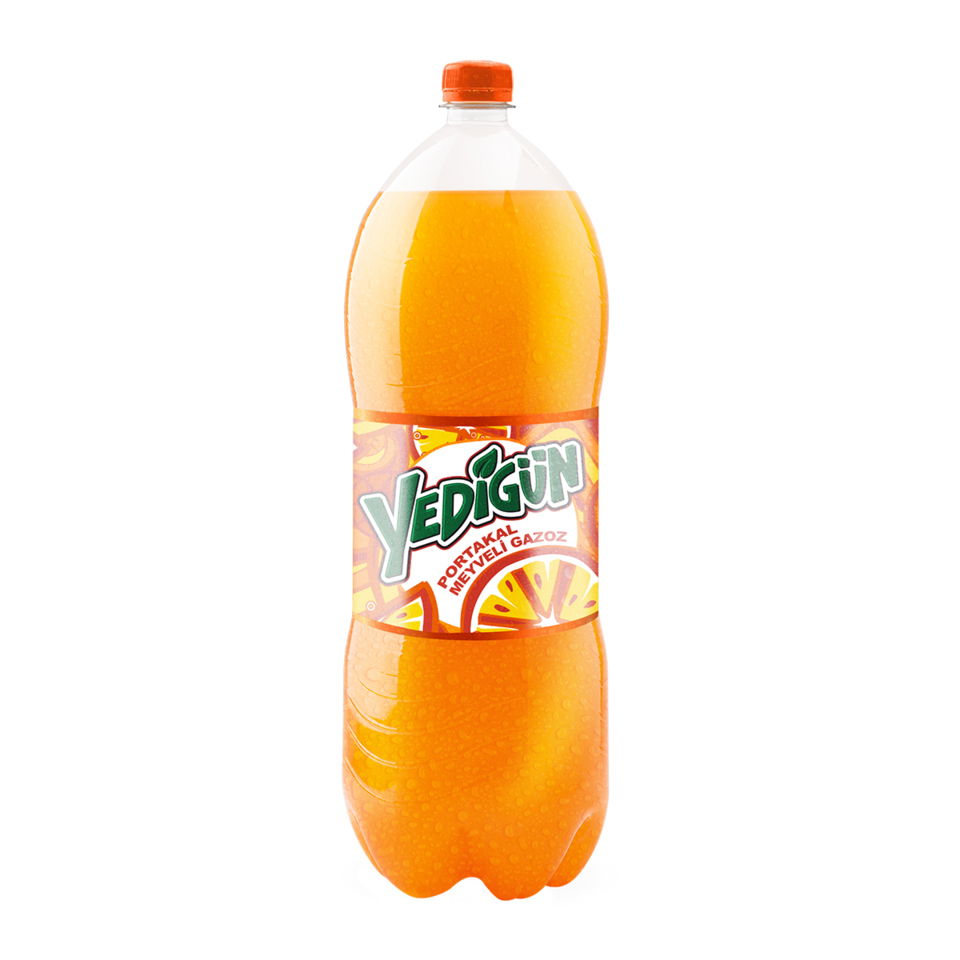 YEDİGÜN GAZOZ 2,5 LT. - PORTAKAL